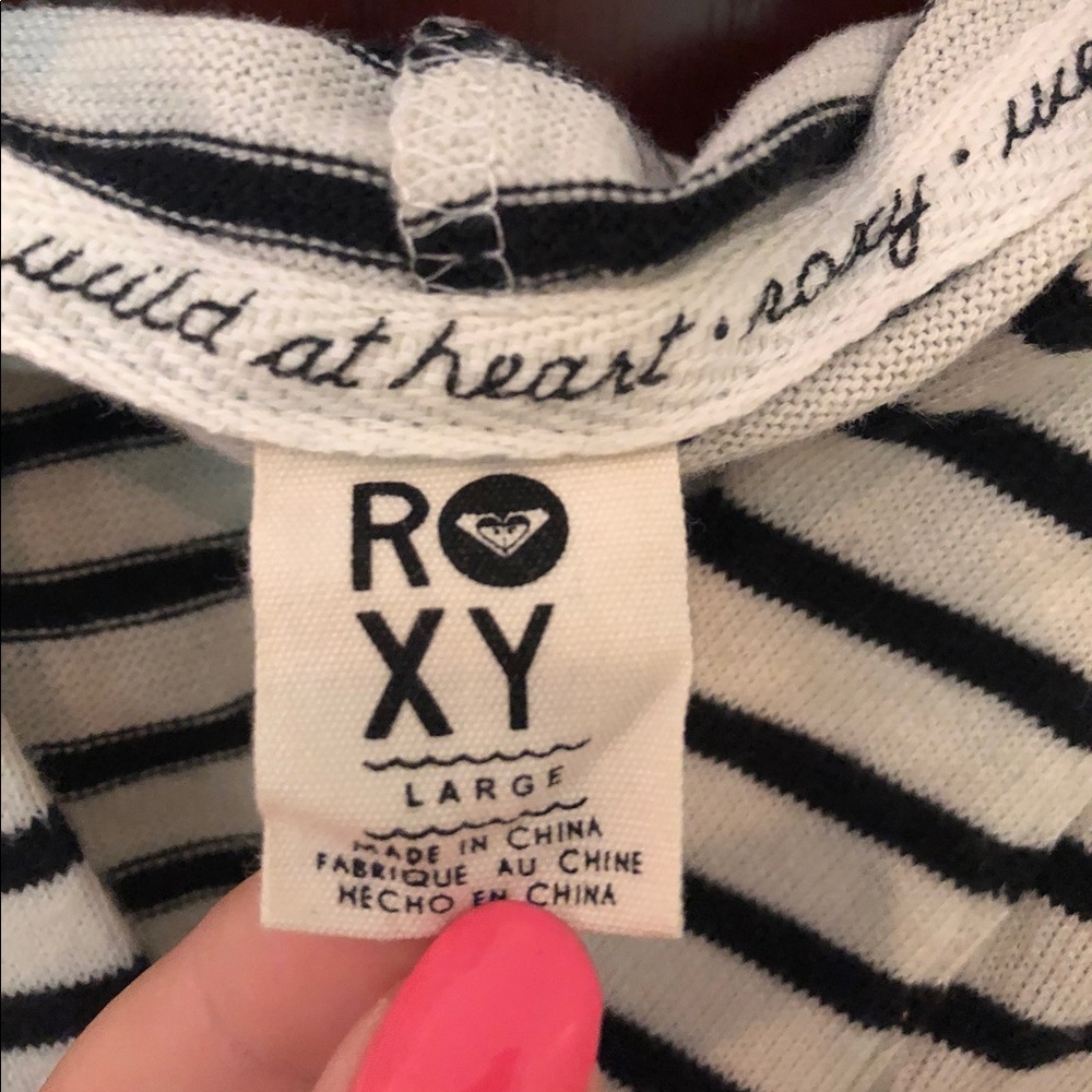 Striped Roxy Hoodie - Picture 3 of 3